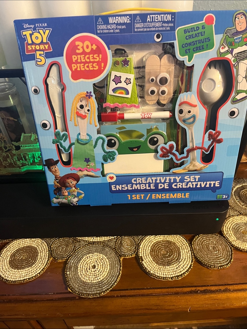 Toy Story 5 Creativity Set — Blue Craft Playset for Kids